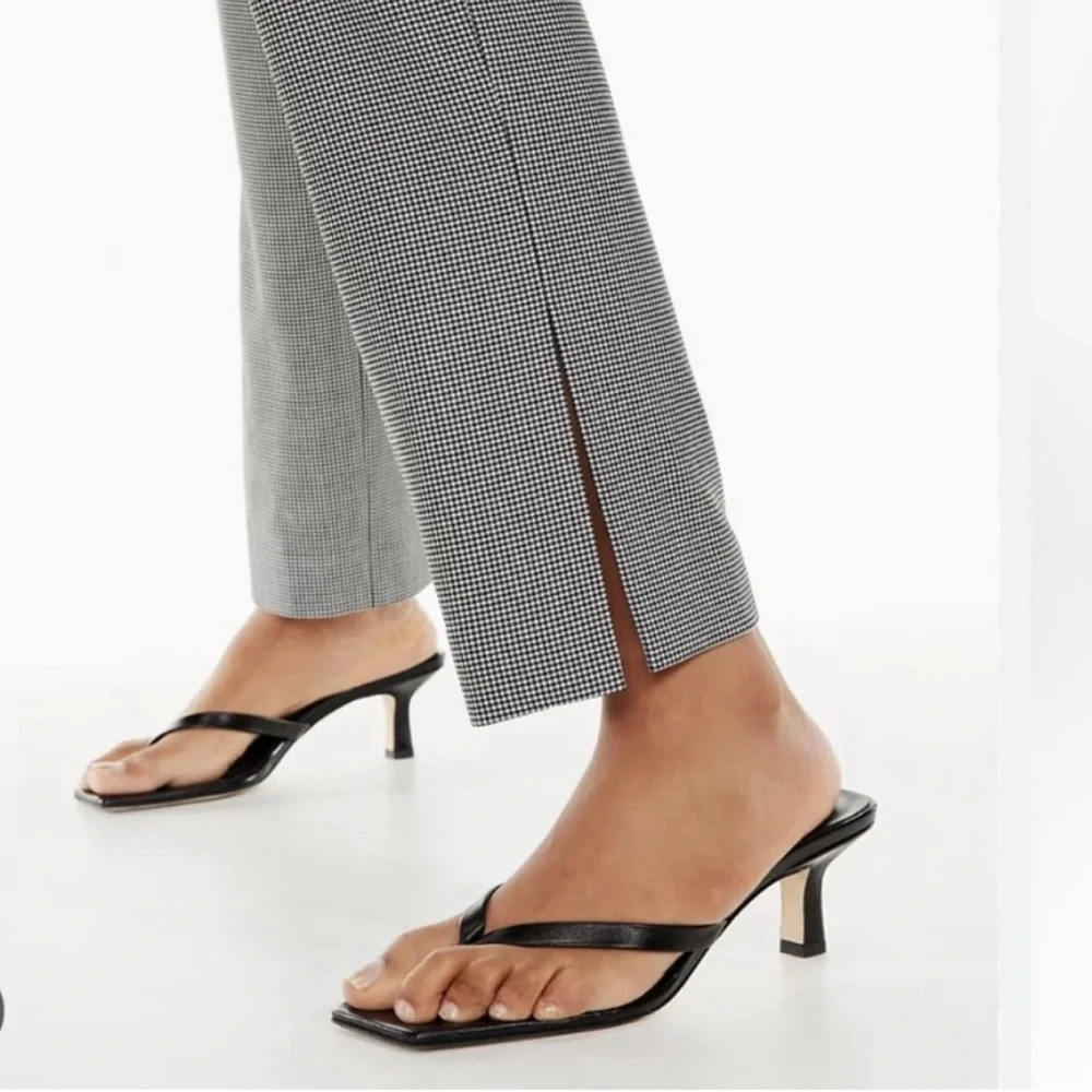 Aritzia Babaton Atelier Numero Houndstooth Pants Size 2 - Picture 2 of 6